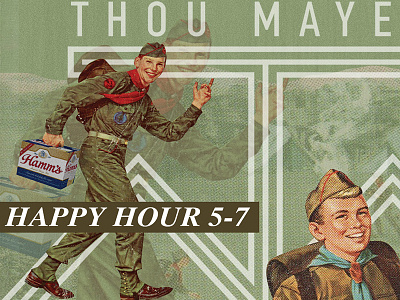 Thou Mayest - Scoutin' Around bar beer boy scout cocktail coffee hamms happy hour kansas city vintage