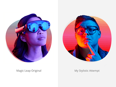 Magic Leap Avatar Style Copy avatar identity magic leap portrait profile
