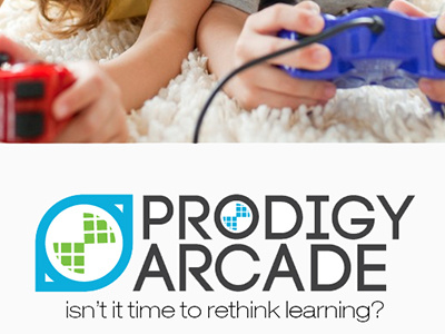 Prodigy Arcade branding education learning prodigy