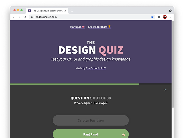 Browse thousands of Quiz UI images for design inspiration | Dribbble