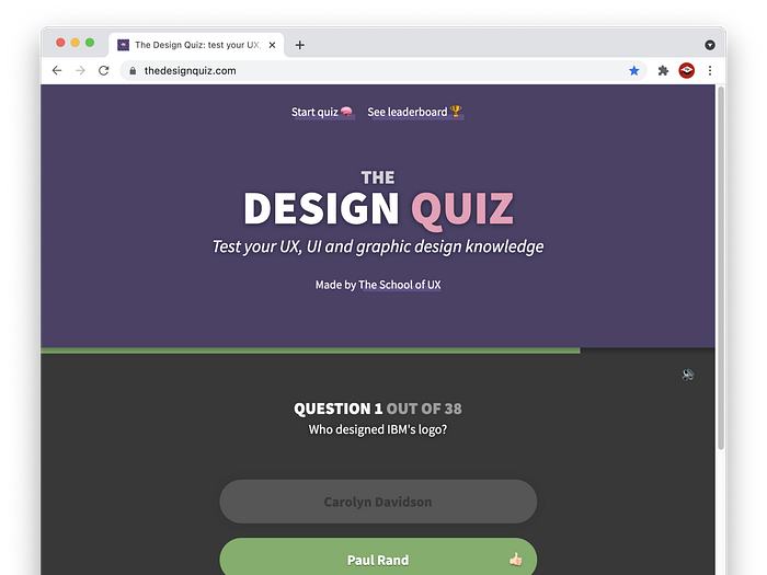 Browse thousands of Quiz UI images for design inspiration | Dribbble