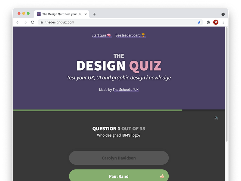 Browse thousands of Quiz UI images for design inspiration | Dribbble