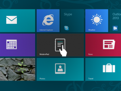 Icon for ModernPad app for Windows 8 app metro modern verysoftware windows 8