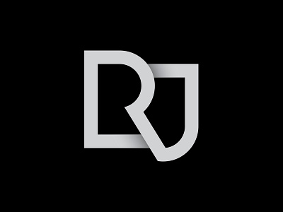 Rune Jensen ( RJ logo ) branding design illustration logo vector
