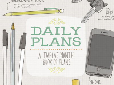 Daily Plans illustration planner