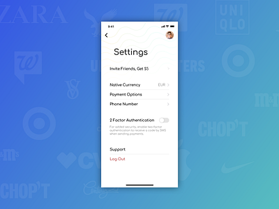 Daily UI #007: Settings app daily 100 daily 100 challenge dailyui dailyui007 design ios ios12 iphone mobile design settings settings page ui uidesign user experience user interface ux uxdesign