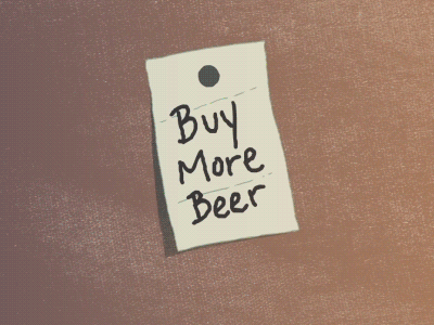 Beer fridge