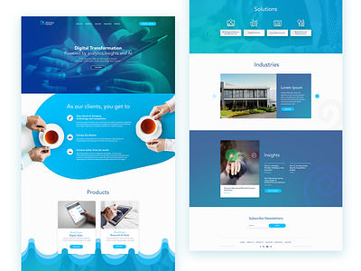 Blueocean design ux web