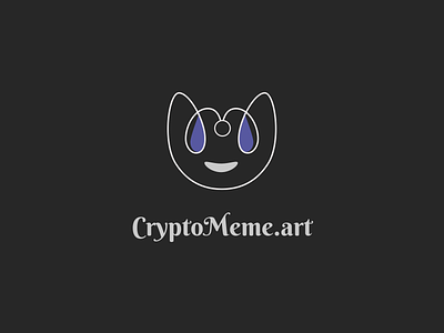 CrytpoMeme.art logo art blockchain