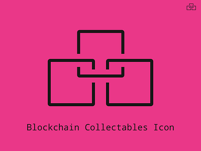 Blockchain Collectables Icon blockchain icon