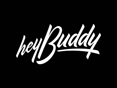 Hey Buddy - Logotype branding customtype design font graphic lettering logo logotype type typedesign typeface typehip typography typovn vietnam