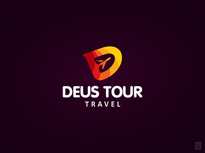 Deus Tour agency brand corporate design deus identity la7rev logo logotype michaellazarev symbol tour travel