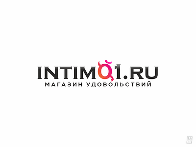 Intim01.ru adult brand design identity la7rev logo logotype michaellazarev sex shop store symbol