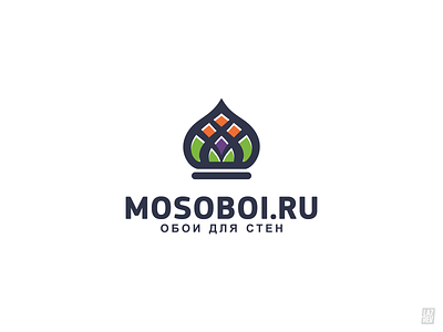 Mosoboi brand design identity la7rev logo logotype michaellazarev moscow mosoboi oboi paperhangings symbol