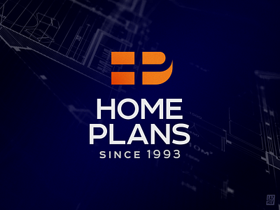 Home Plans architect brand branding corporate design designer home house identity la7rev logo logotype michaellazarev