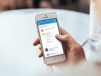 Salesforce Engage app ios marketing automation mobile ui