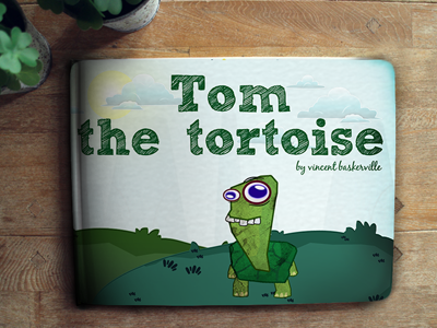 Tom the tortoise book illustration