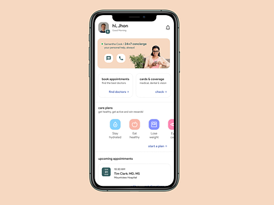 FamCare- Healthcare for all design healthcare ios mobile user interface ux
