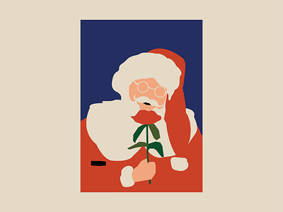 Mr. Santa christmas illustration potrait