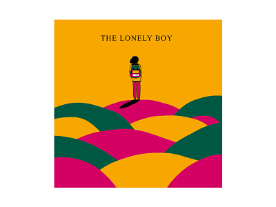 The Lonely Boy doodle illustration