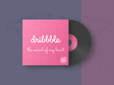 Dribbble's beat app art beat dribbble illustration logo music soft world
