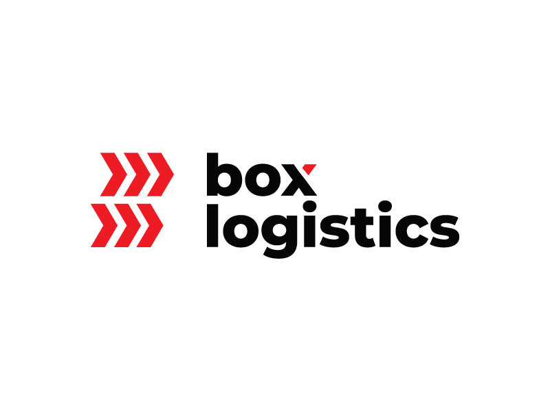 Box Logistics logo agency animation box branding cube design digital logistics logo logotype