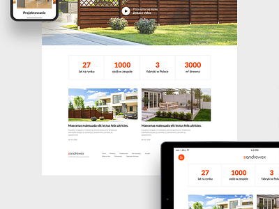 Wooden products company construction cube garden landing products ui ux website wood wood works wooden