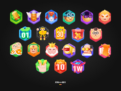 Game design to icon game art illustration