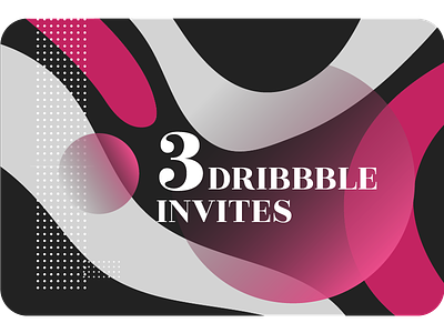 3 dribbble invites dribbble free giveaway invitation invite invites