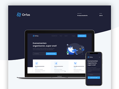 ✍️ Orfas - Design Case Study case case study design events organisation sketch user experience user interface web design