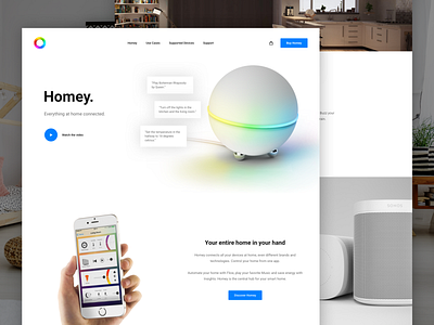 🏡 Homey Landingpage