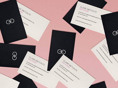 Eighteen Management branding business cards design logotype