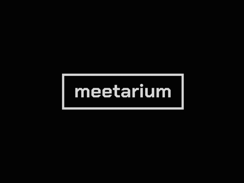 Meetarium 2d animation after effects animation branding gif logo motion graphics
