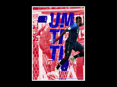World Cup 2018 - Poster - Umtiti Goal design football game goal photography poster typography