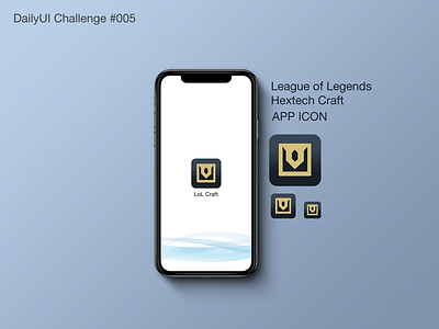 Daily UI Challenge #005 AppIcon daily 100 dailyui005 design gaming icon icon app icon artwork league of legends logo ui