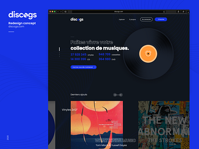 Discogs 💿  Redesign Concept