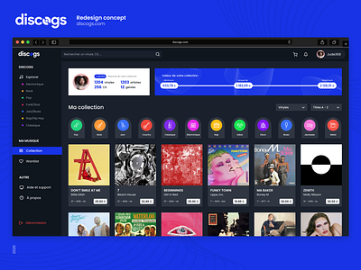 Discogs 💿  Redesign Concept