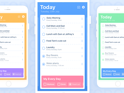 Daily UI #42 - ToDo List ✔️