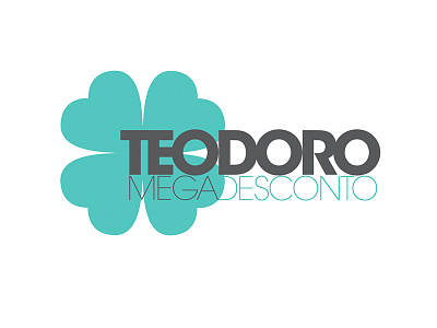 Teodoro Mega Desconto branding criação identidade visual logotipo