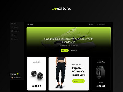 Ezstore - The fitness store.