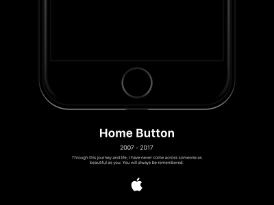 For the love of Home Button || Poster