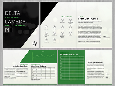 Delta Lambda Phi - Annual Report annual report dlp table of contents