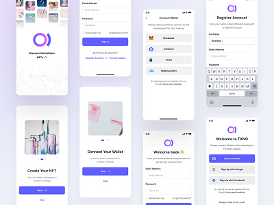 NFT Marketplace App Onboarding