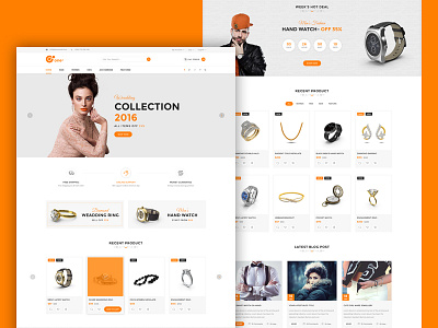 OnePlus - Responsive Ecommerce Template accessories ecommerce template electronics fashion gadgets jwerly lifestyle market