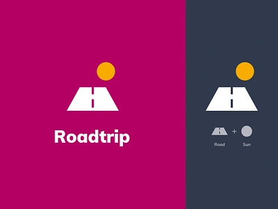 Roadtrip Design System logo brand branding branding design design system design systems flat icon icon design identity logo logo design logodesign logotype minimal minimalism minimalist