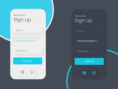 Daily UI 001 Sign Up form