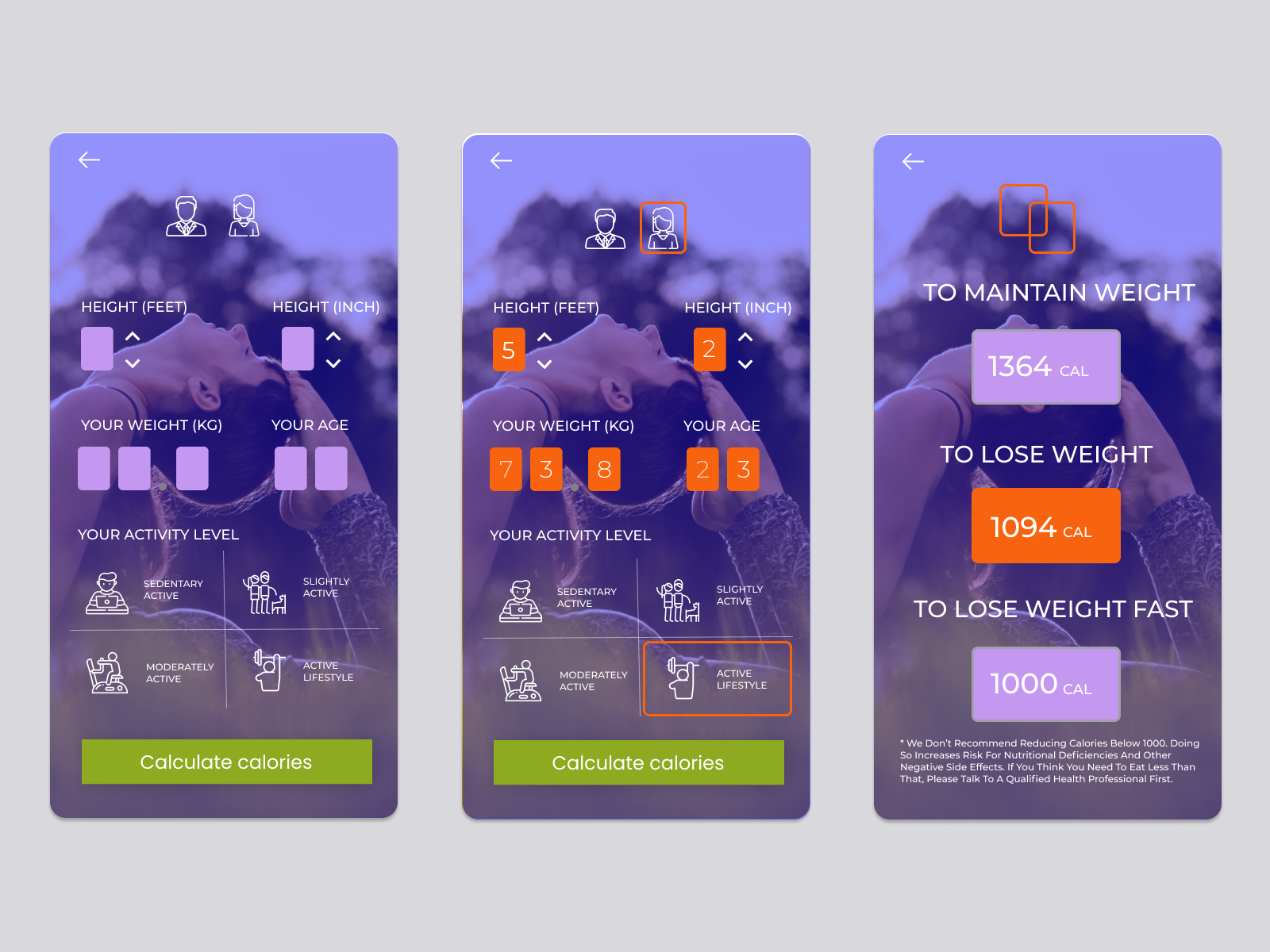 DailyUI 004 - Calculator