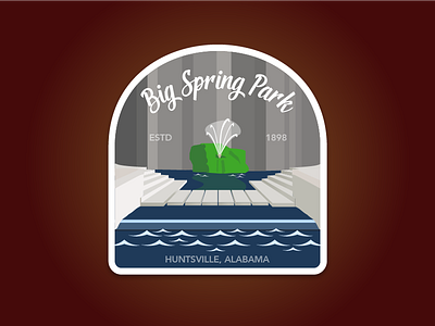 Big Spring Park Sticker