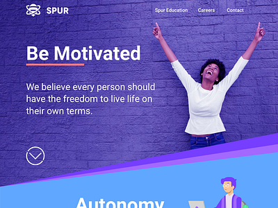 New Spur Homepage homepage spur ui website