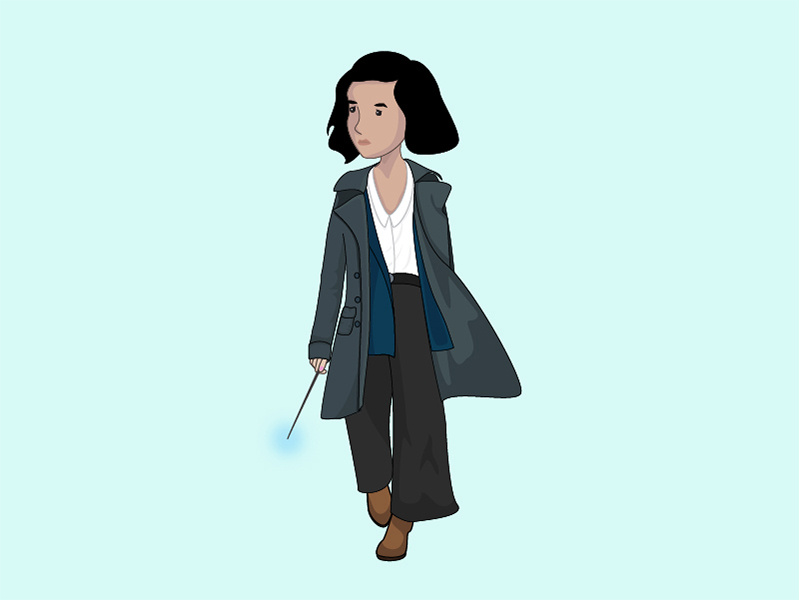 Porpentina Goldstein by Sriti Chamola on Dribbble